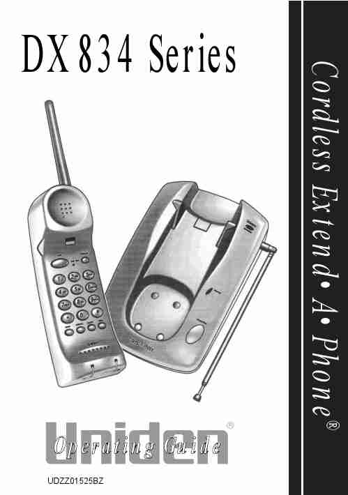 Uniden Cordless Telephone DX 834 Series-page_pdf